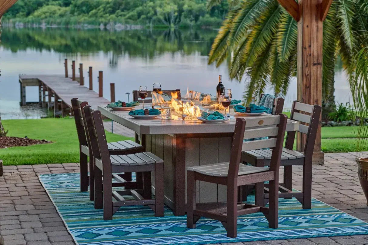 Poly furniture is known for its durability, style, and sustainability, it stands out as an ideal option for outdoor living.