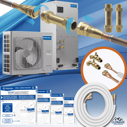 NO-VAC® Quick Connect® Factory Charged Line Set - Ultimate Home Upgrade