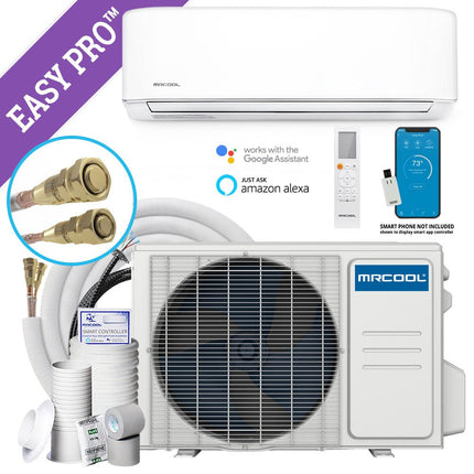 MRCOOL® DIY 4th Gen Ductless Mini-Split Heat Pump Complete System.