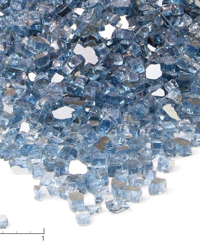 Classic Fireglass 1/2” Crushed – 25 lb Tub