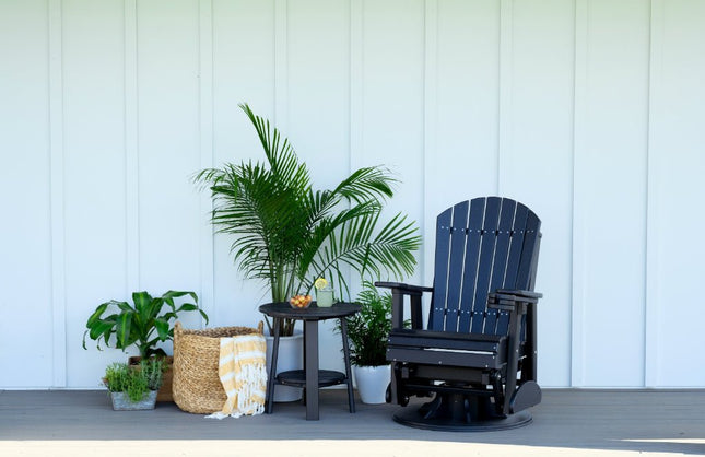 LuxCraft 2' Swivel Adirondack Glider