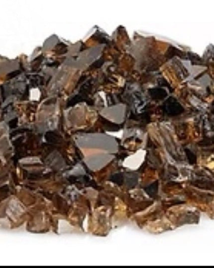 Reflective Fireglass 1/2” Crushed – 25 lb Tub