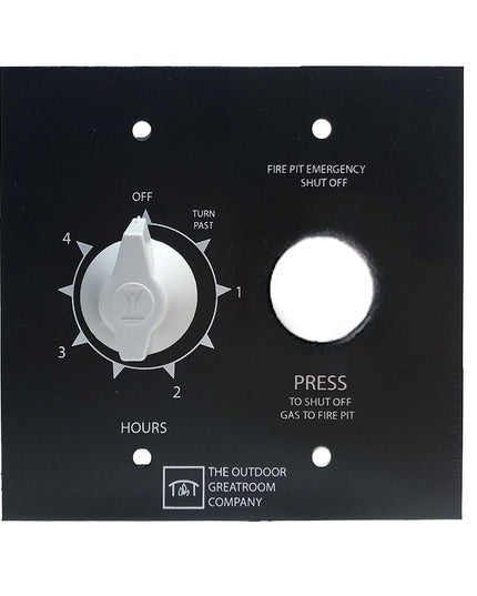 Outdoor GreatRoom Company 4-Hour Timer with E-Stop for DSI Electronic Ignition System