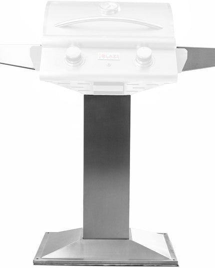 Blaze Pedestal and Base with folding Side Shelves 21-Inch