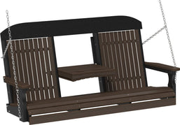 Brazilian Walnut and Black