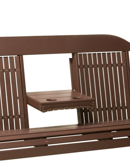 5 foot classic poly swing chestnut brown 5CPSCBR