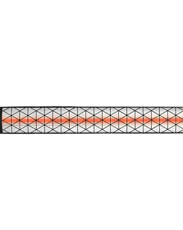 Infratech Motif Contemporary Decorative Fascia for 61-1/4” Dual Element Heater