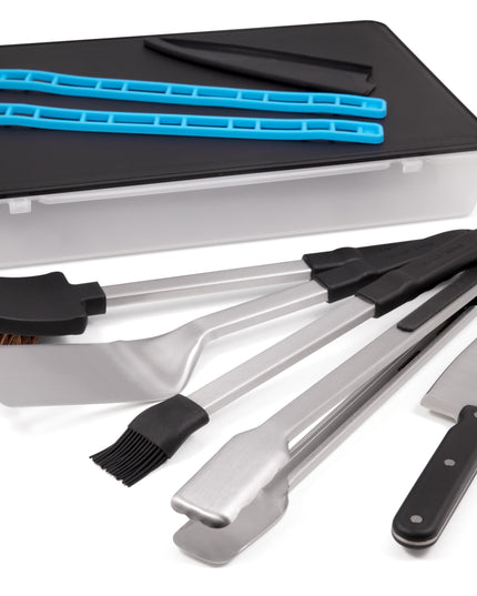 Portable Grilling Tool Set with Case