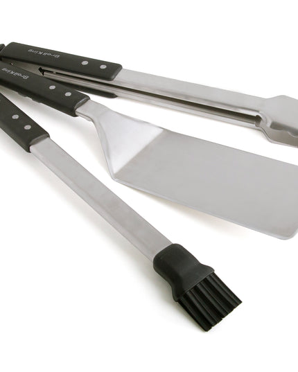 Premium 3pc Stainless BBQ Tool Kit
