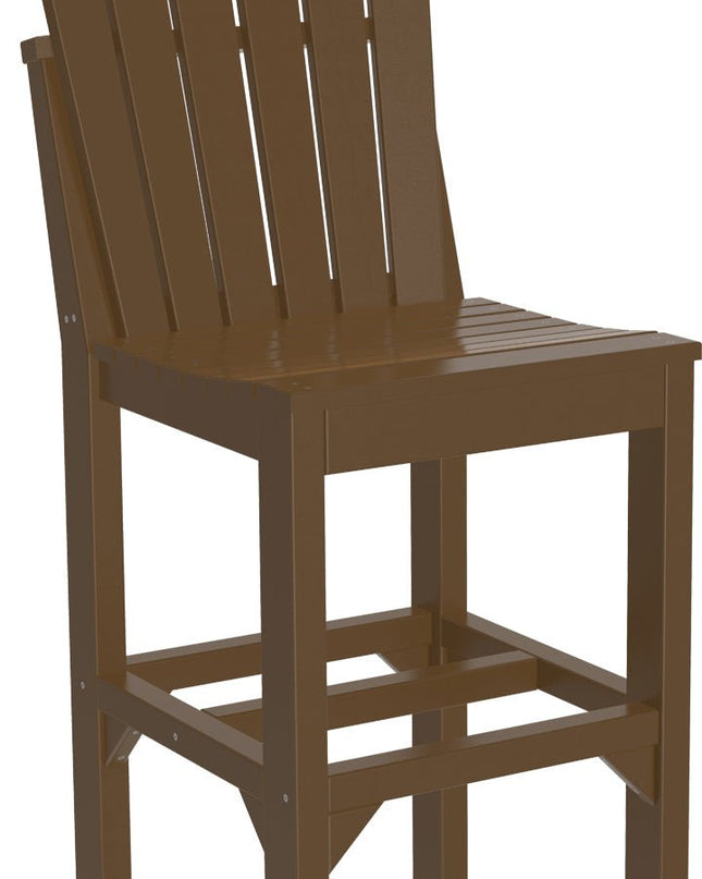 Adirondack Side Chair (Bar Height) Chestnut Brown