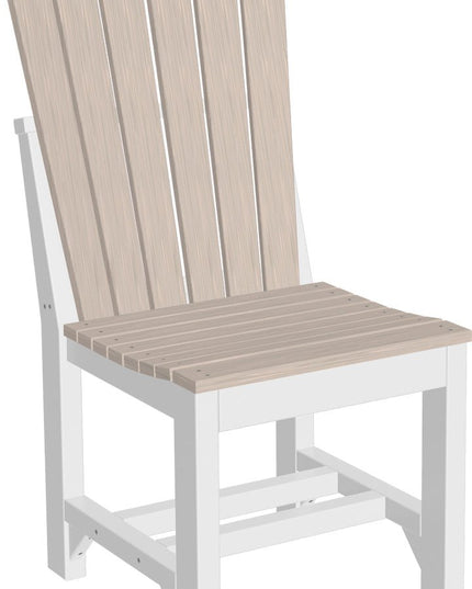 Adirondack Side Chair (Dining Height) Birch & White