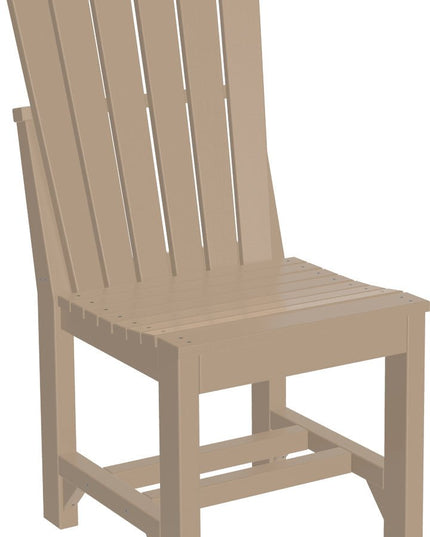 Adirondack Side Chair (Dining Height) Weatherwood