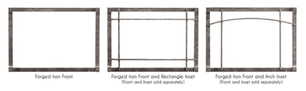 American Hearth Renegade DVCT30 Gas Insert - TruFlame Technology, 30" Direct Vent, Multi-Function Remote - NG/LP
