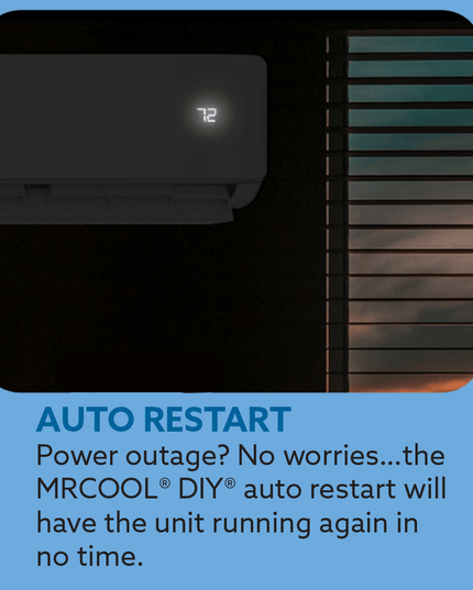 MRCOOL DIY Auto Restart