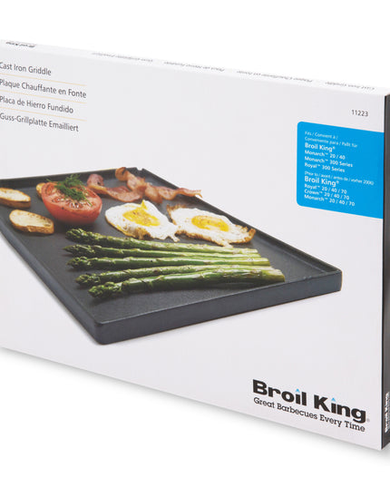 Reversible Cast Iron Griddle Monarch