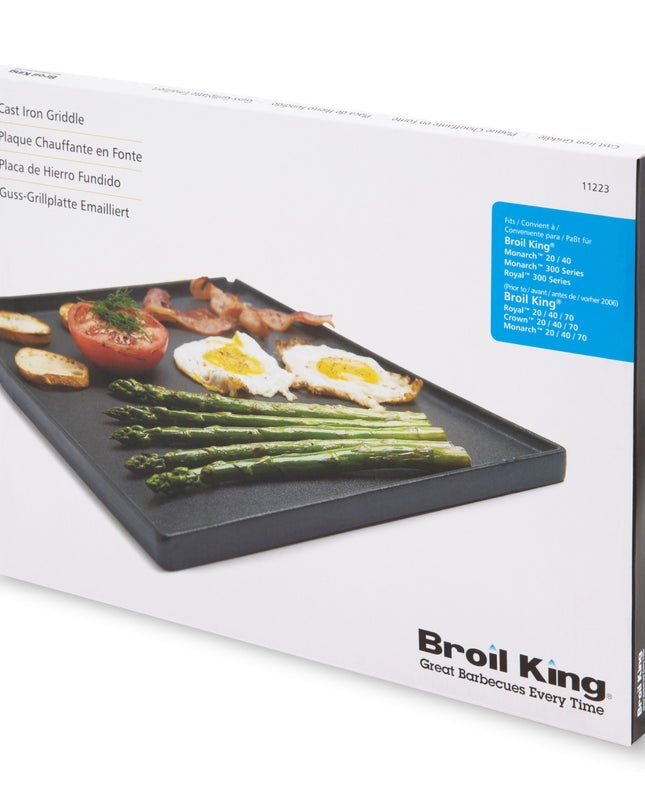 Reversible Cast Iron Griddle Monarch