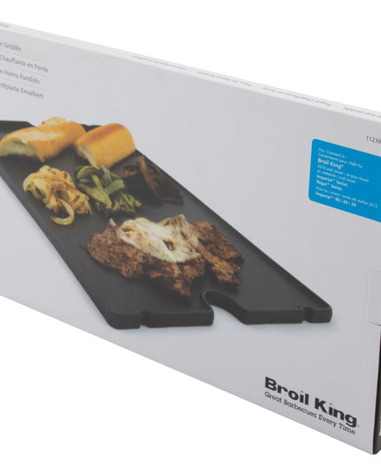 Reversible Deluxe Griddle for Barbecues
