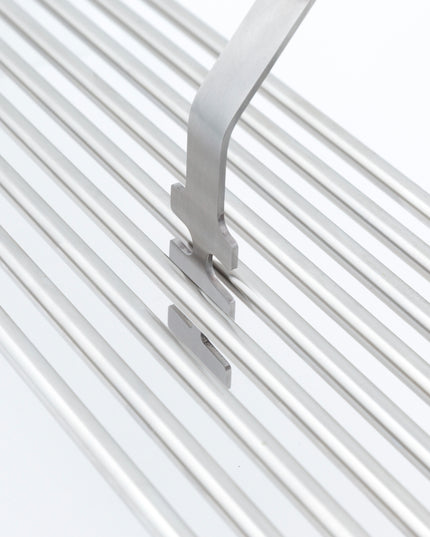 Premium Stainless Steel Grill Grid Lifter