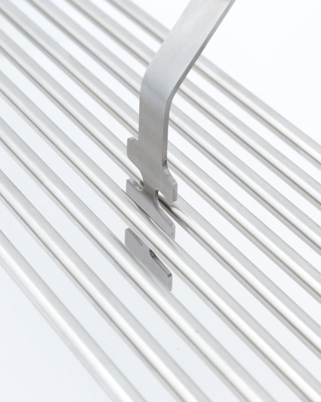 Premium Stainless Steel Grill Grid Lifter