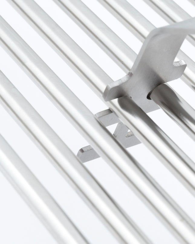 Premium Stainless Steel Grill Grid Lifter