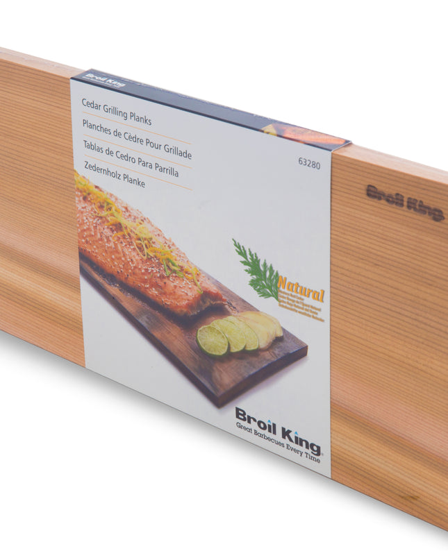 Premium Cedar Grilling Planks for Salmon