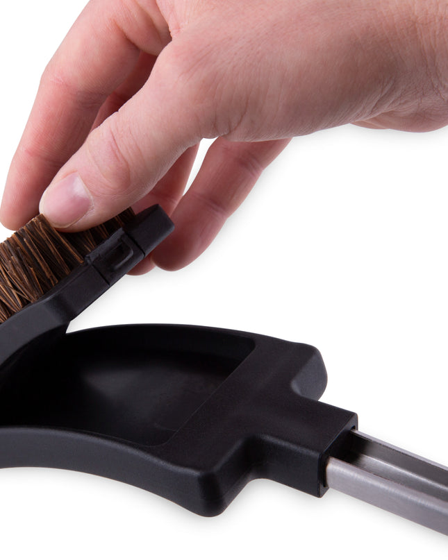 Natural Palmyra Grill Brush with Refill