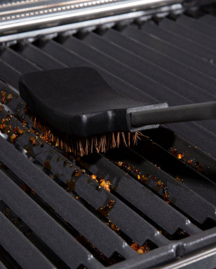 Natural Palmyra Grill Brush with Refill