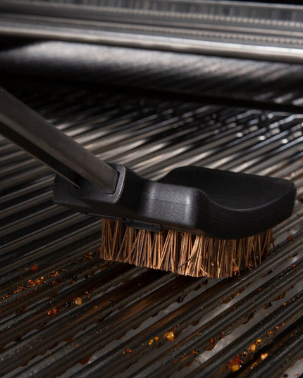 Natural Palmyra Grill Brush with Refill