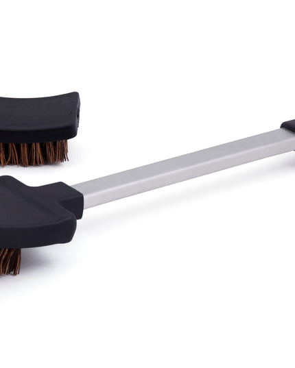 Natural Palmyra Grill Brush with Refill