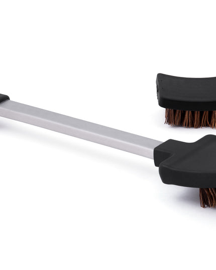 Natural Palmyra Grill Brush with Refill