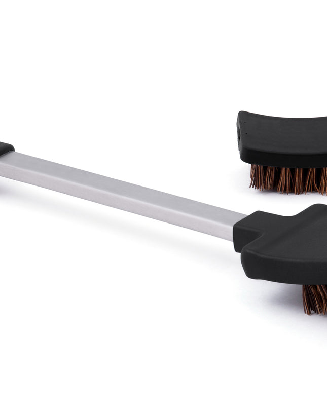 Natural Palmyra Grill Brush with Refill