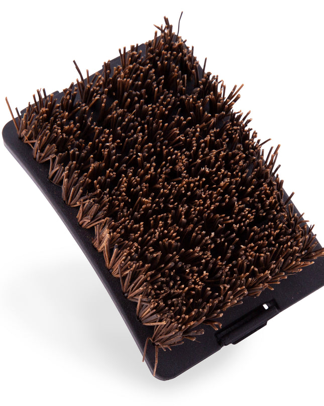 Natural Palmyra Grill Brush with Refill