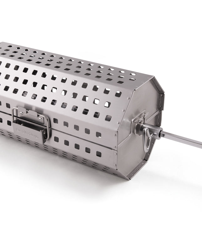 Rotisserie Tumble Basket with Grill Wok