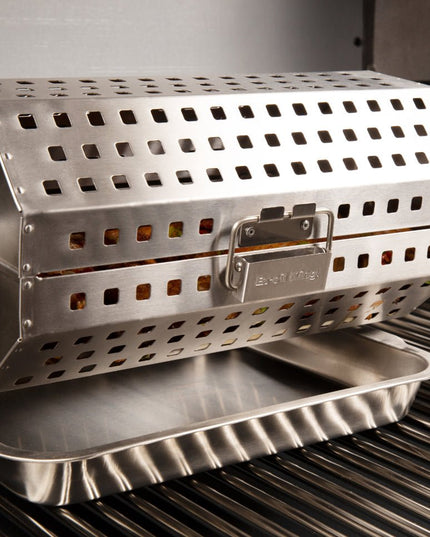 Rotisserie Tumble Basket with Grill Wok