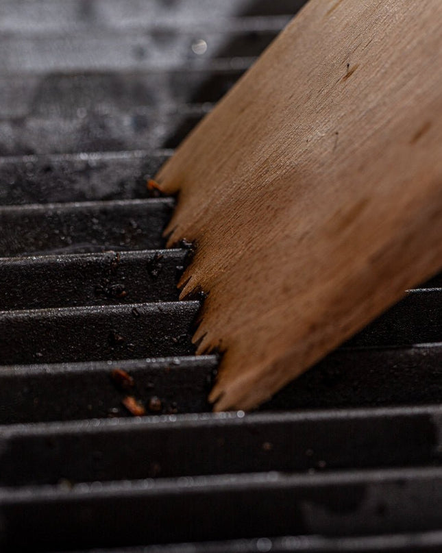 Natural Wood Grill Scraper for Grates