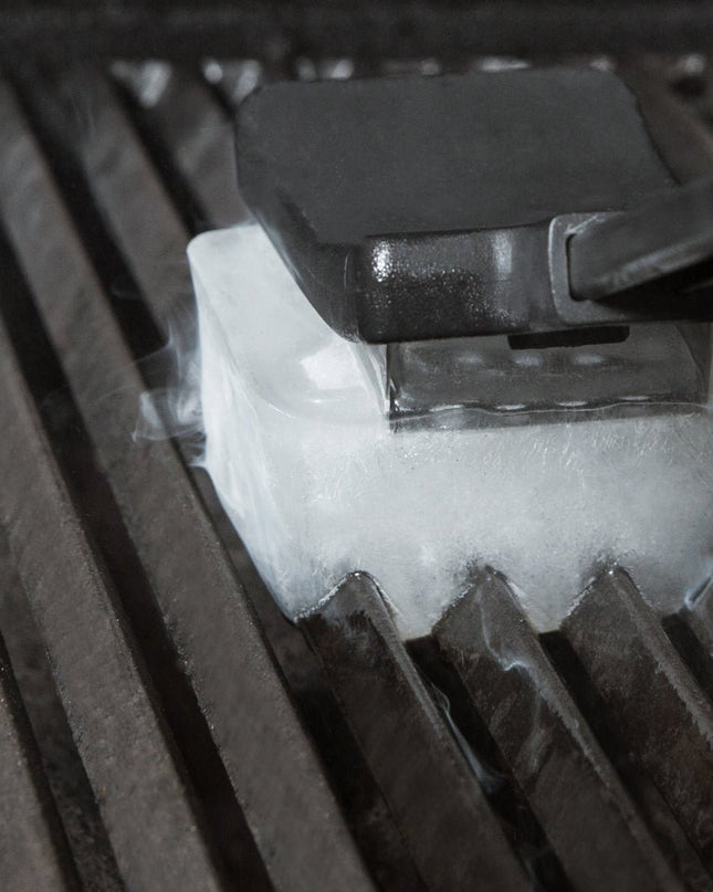 Natural Ice Grill Brush with Holders