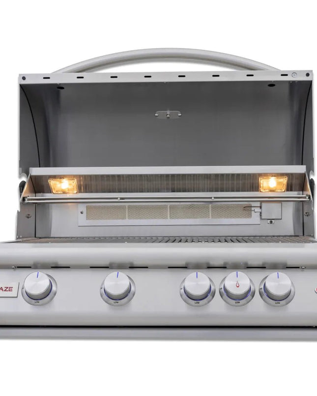 Blaze 32-Inch 4-Burner 4LTE3 Gas Grill With Rotisserie