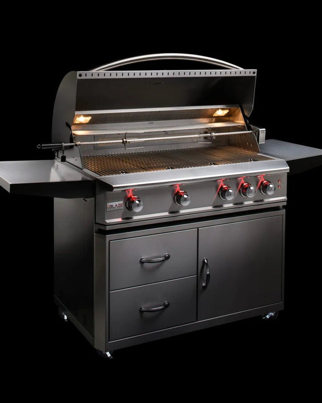Blaze 44" Pro Grill with Rotisserie Kit