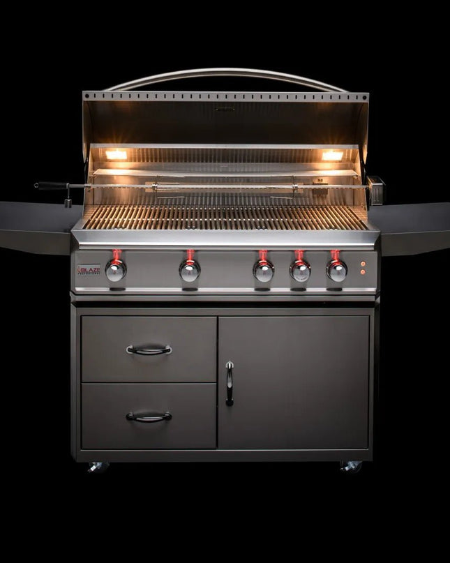Blaze 44" Pro Grill with Rotisserie Kit