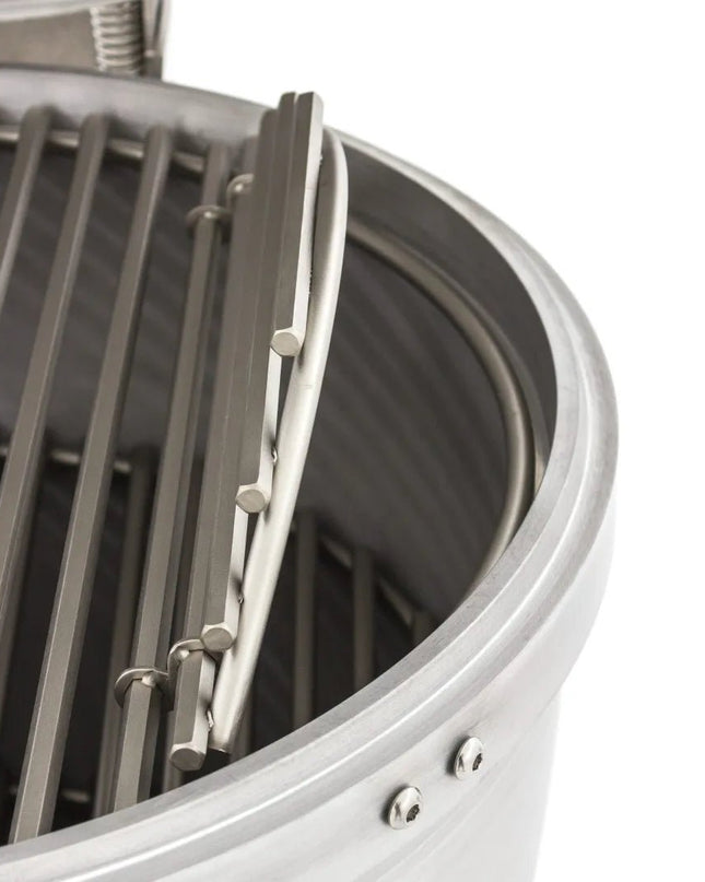 Blaze Cast Aluminum Kamado Grill 20-Inch on a Cart