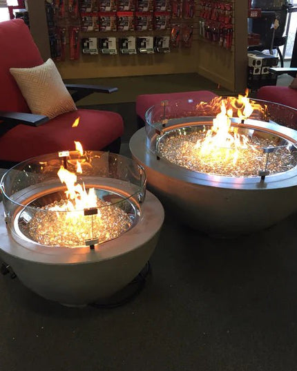 30" Round Fire Bowl Midnight Mis - Cove