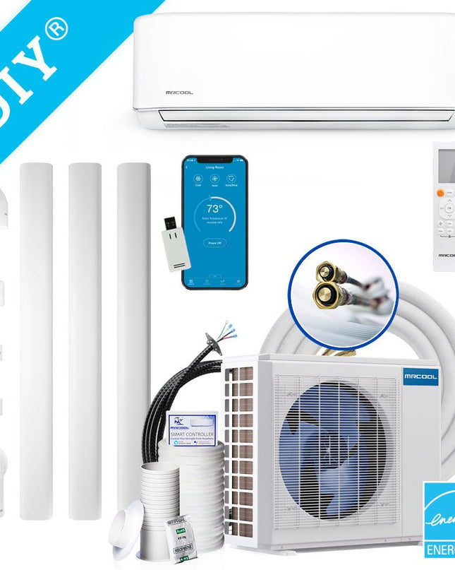 MRCOOL® E Star DIY 4th Gen 12k BTU Ductless Mini-Split Air Handler 208-230V/60Hz