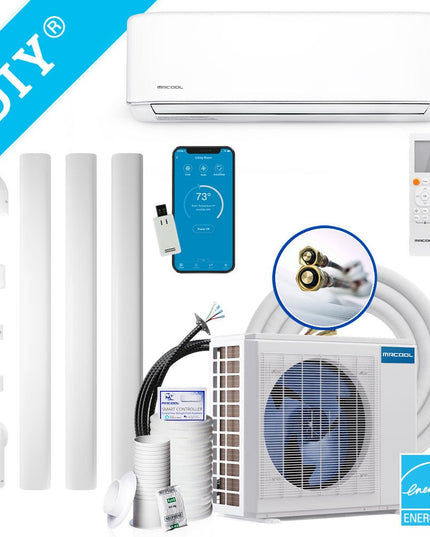 MRCOOL® E Star DIY 4th Gen 9k BTU Ductless Mini-Split Air Handler 230V/60Hz