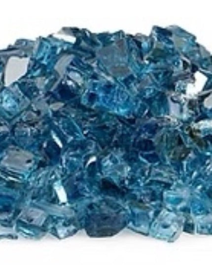 Reflective Fireglass 1/2” Crushed – 25 lb Tub