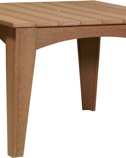 Island Dining Table (44" Square) Antique Mahogany