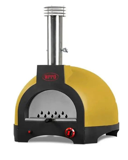 WPPO Infinity Brick Hearth Wood-fired Outdoor 66” Pizza Oven featured in Faro Yello