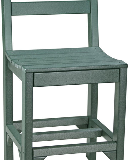 Island Side Chair (Counter Height) Green
