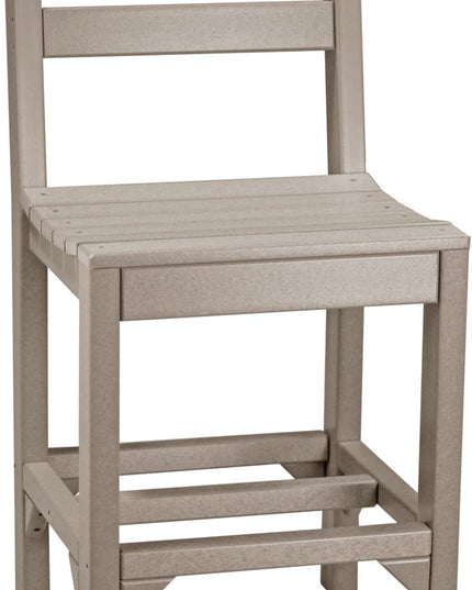 Island Side Chair (Counter Height) Weatherwood