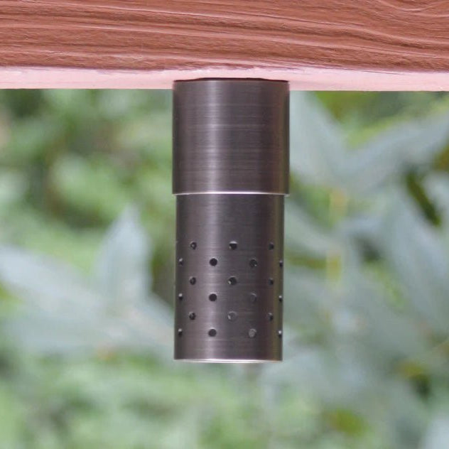 Lumien Durable Brass Micro Light with Long Perforated Shroud