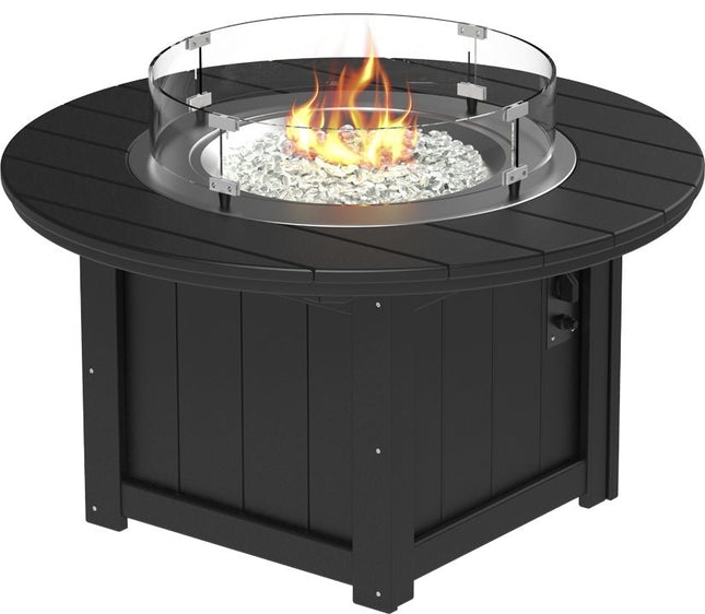 LuxCraft Lumin Fire Pit 46" Base Black